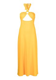 Solid & Striped Abito The Tati con cut-out - Arancione