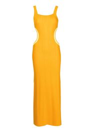 Solid & Striped Abito The Lola con dettaglio cut-out - Arancione