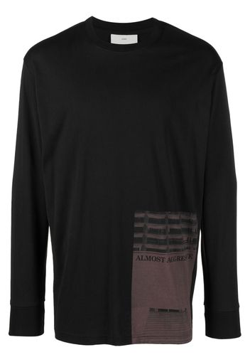 Song For The Mute Almost Aggressive long-sleeve T-shirt - Nero