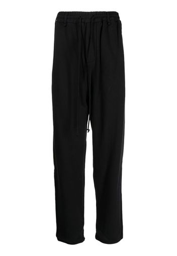 Song For The Mute drawstring track pants - Nero