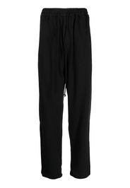 Song For The Mute drawstring track pants - Nero