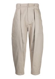 SONGZIO Pantaloni crop - Marrone