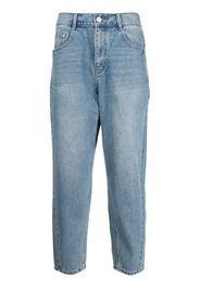 SONGZIO elasticated-waist tapered jeans - Blu