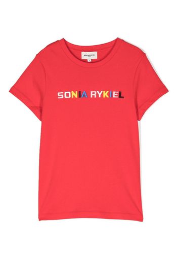 SONIA RYKIEL ENFANT T-shirt con stampa - Rosso