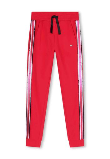 SONIA RYKIEL ENFANT Pantaloni sportivi con decorazione - Rosso