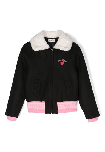 SONIA RYKIEL ENFANT Giacca con zip - Nero