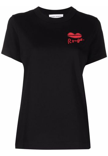 SONIA RYKIEL Rouge short-sleeved T-shirt - Nero