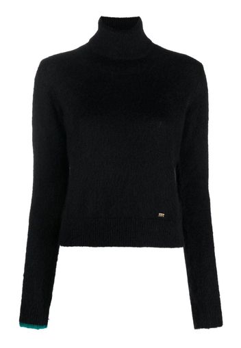 Sonia Rykiel roll neck long-sleeved jumper - Nero