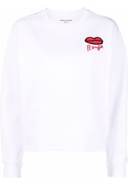 SONIA RYKIEL graphic-print cotton sweatshirt - Bianco