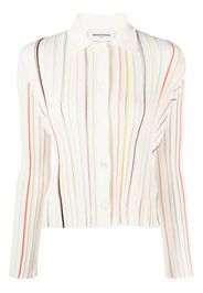 Sonia Rykiel Cardigan a righe - Bianco