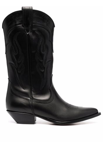 Sonora Santa Fe western boots - Nero