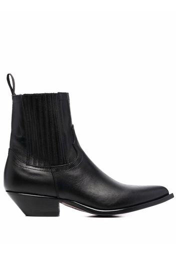 Sonora elasticated side-panel boots - Nero