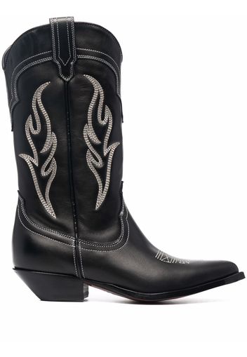 Sonora Santafe cowboy boots - Nero