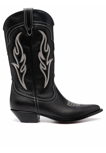 Sonora Santa Fe western boots - Nero