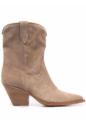 Sonora ankle-length boots - Marrone