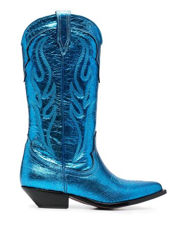 Sonora Santa Fe cowboy 31mm boots - Blu