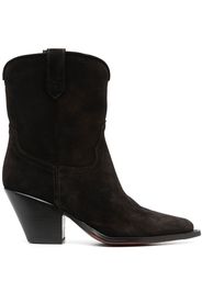 Sonora suede 90mm heel boots - Marrone