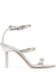 crystal embellished heel sandals