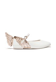 Sophia Webster Mini SOPHIA W KIDS EVANGELINE PMP W BTTFLY BK - WHITE ROSE GOLD