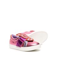 Sophia Webster Butterfly panelled sneakers - Effetto metallizzato