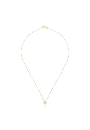 18K yellow gold Fiore diamond necklace