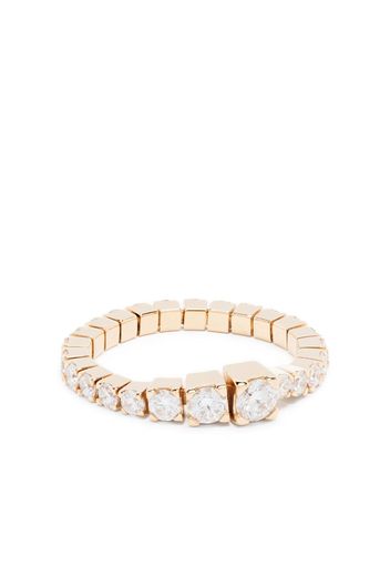 Sophie Bille Brahe 18kt yellow gold Ensemble de River diamond ring - Oro