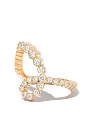SOPHIE BILLE BRAHE 18kt yellow gold Ensemble twist diamond ring - Oro