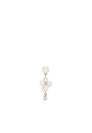 Sophie Bille Brahe 14kt yellow gold freshwater pearl earrings - Bianco