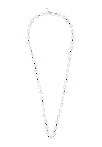 Sophie Buhai pearl teardrop long necklace - Bianco