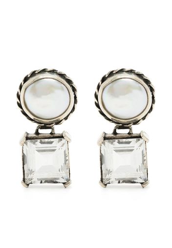 Sophie Buhai Firenze pearl earrings - Bianco