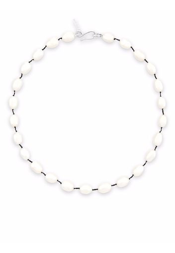 Sophie Buhai sterling silver Pearl Teardrop necklace - Argento