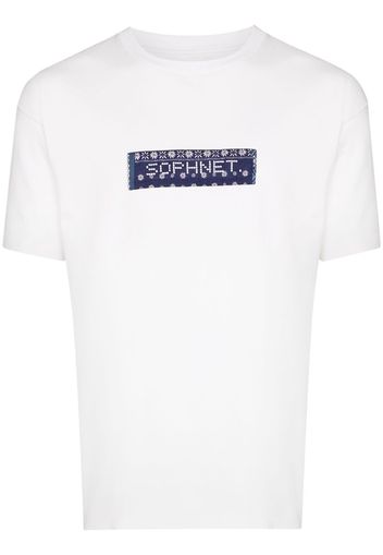 SOPH BANDANA BOX LOGO SS TEE WHT