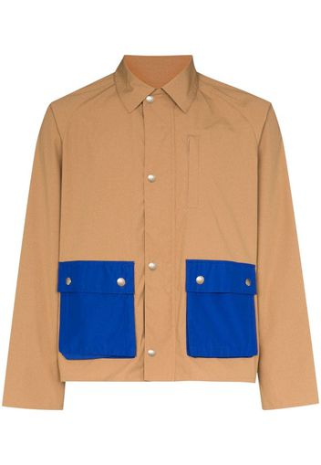 Minotech contrast pocket field jacket