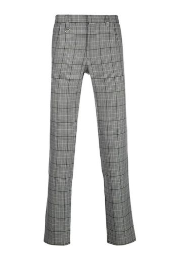 tartan tailored trousers