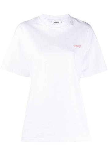 Soulland logo-print T-shirt - Bianco