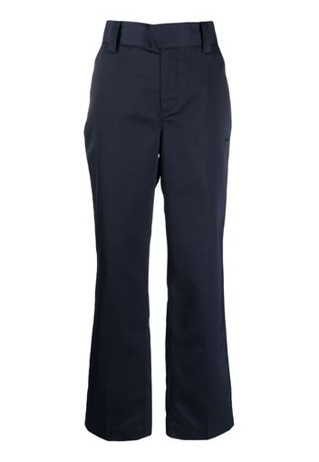 Soulland Everet straight-leg trousers - Blu