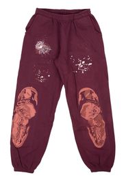 SP5DER Pantaloni sportivi Nocturnal Highway - Viola