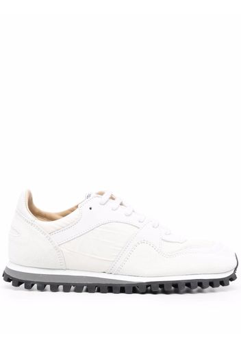 Spalwart logo low-top sneakers - Bianco