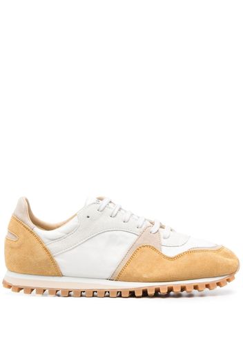 Spalwart panelled low-top sneakers - Bianco