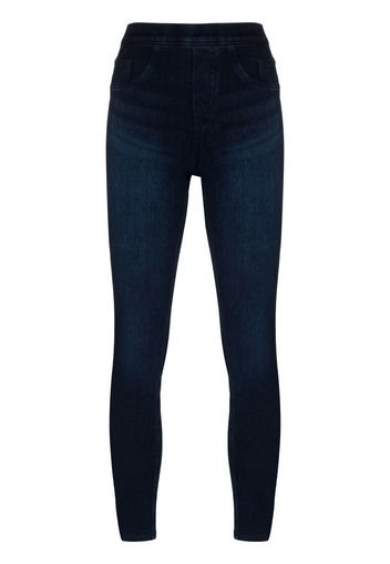 Spanx Leggings crop Jean-Ish - Blu