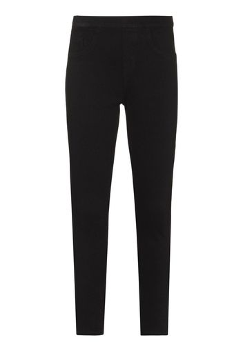 Spanx cropped denim leggings - Nero