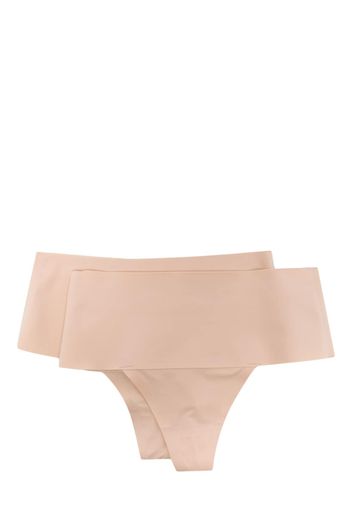 SPANX two-pack Undie-tectable thong - Toni neutri