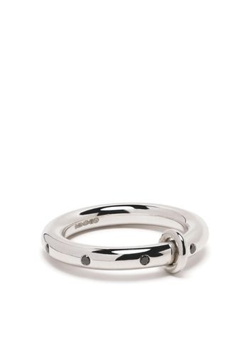 Spinelli Kilcollin sterling silver Ovio diamond ring - Argento