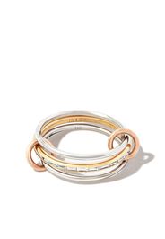 Spinelli Kilcollin 18kt yellow and rose gold and sterling silver Rhea ring - Argento