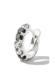 Spinelli Kilcollin 18kt white gold Mini Mezzo diamond hoop earring - Argento