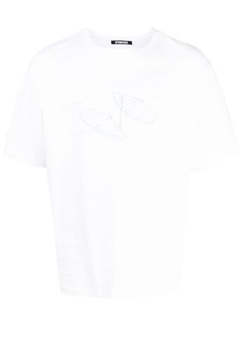 Spoonyard T-shirt con stampa grafica - Bianco