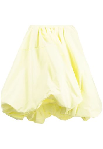 Sportmax asymmetric cotton skirt - Giallo