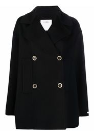 Sportmax double-breasted cashmere wool - Nero