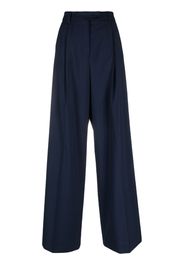 Sportmax Pantaloni a gamba ampia - Blu