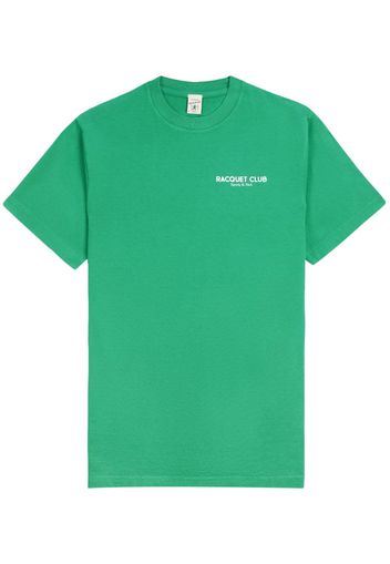 Sporty & Rich Racquet Club logo-print T-Shirt - Verde